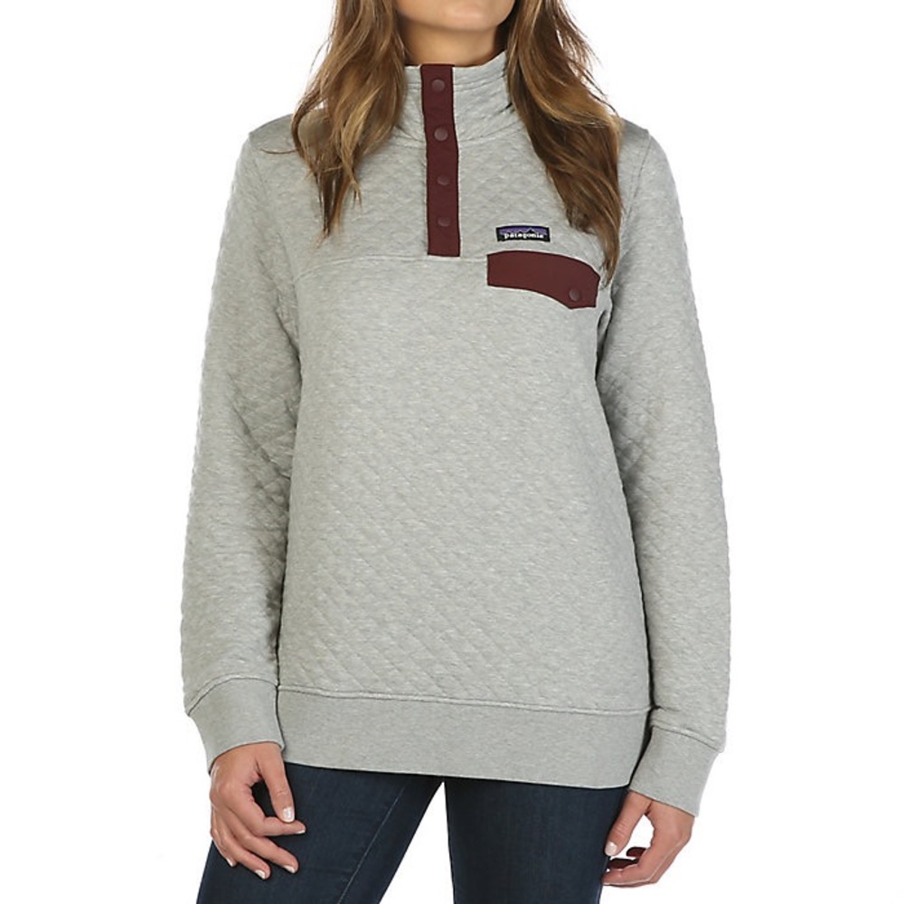 Women's Organic Cotton Quilt Snap-T® Pullover